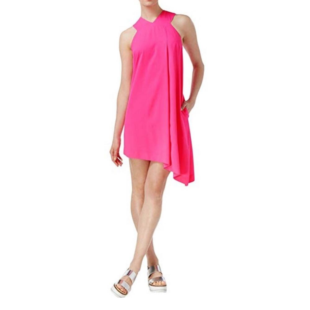 Rachel Roy High Low Asymmetrical Hem Swing Dress - Orchid Color - 3X EUC $119 - Picture 11 of 11